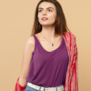 Summer T-Shirt girl purple