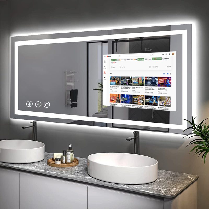 Smart Android LED Mirror for Bathrooms Smart Android LED Mirror for Bathrooms