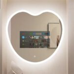 Heart LED TV Mirror