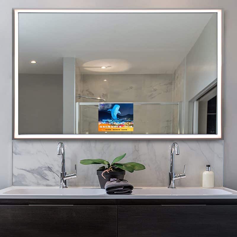 Luxury Smart Android TV LED Mirror with Remote Control Luxury Smart Android TV LED Mirror with Remote Control