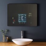Smart Android TV LED Mirror with Touch & Remote Control