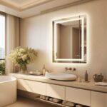 Wisfor LED Lighted Bathroom Mirror – Anti-Fog, Dimmable, and Touch Controls
