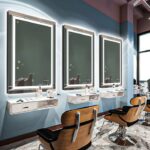 Wisfor LED Lighted Bathroom Mirror – Anti-Fog, Dimmable, and Touch Controls