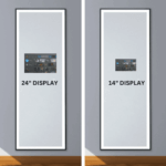 Luxury Android TV LED Mirror with Remote – Smart Bathroom Mirror