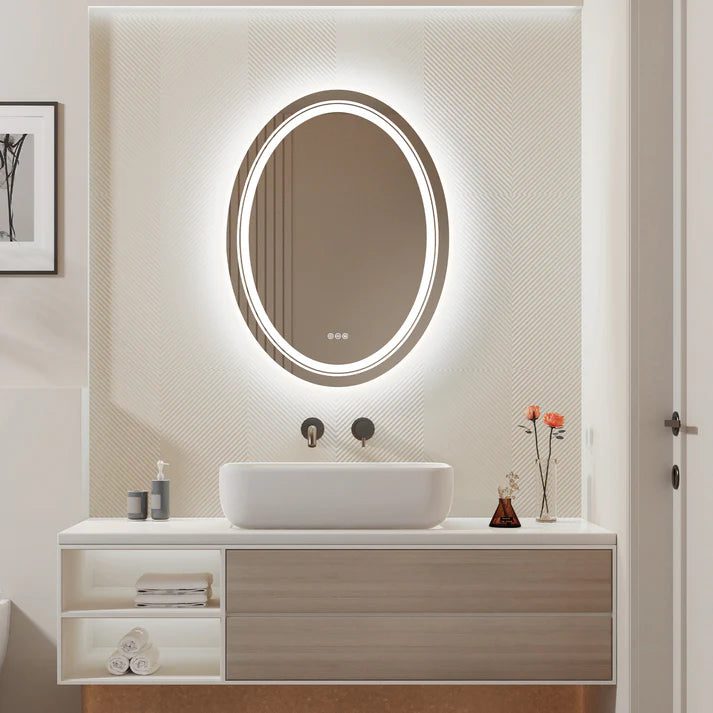 Luxe Dual-Glow LED Bathroom Mirror – Anti-Fog, Dimmable, Double Circle Design - Uncategorized | LightMirror.in Luxe Dual-Glow LED Bathroom Mirror – Anti-Fog, Dimmable, Double Circle Design - Uncategorized | LightMirror.in