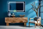 Northhome Rectangle LED Mirror - Customizable Sizes & Dimmable LightingNorthhome Rectangle LED Mirror - Customizable Sizes & Dimmable Lighting