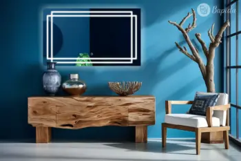 Northhome Rectangle LED Mirror - Customizable Sizes & Dimmable LightingNorthhome Rectangle LED Mirror - Customizable Sizes & Dimmable Lighting