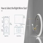 LuminaSphere LED Circle Bathroom Mirror – Anti-Fog, Dimmable, and Touch Controls