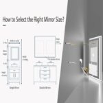Super Bright LED Bathroom Backlit Mirror – Anti-Fog, Dimmable, and Touch Controls