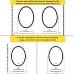 Luxe Dual-Glow LED Bathroom Mirror – Anti-Fog, Dimmable, Double Circle Design