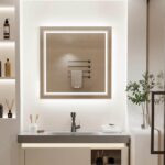 Frameless LED Lighted Bathroom Mirror – Dual Lighting, Anti-Fog, and Touch Controls