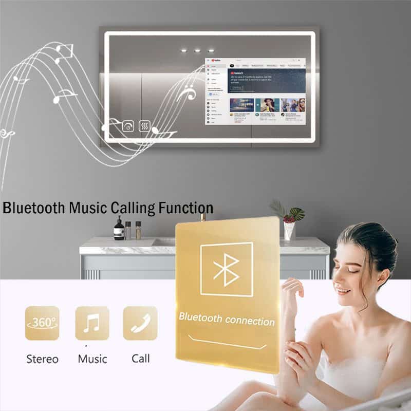 Smart Android LED Mirror for Bathrooms Smart Android LED Mirror for Bathrooms