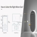 Arched Illumina LED Bathroom Mirror – Oval Design, Anti-Fog, and Adjustable Lighting