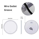 Spectrum Glow Round LED Bathroom Mirror – RGB Backlit, Anti-Fog, and Touch Controls