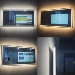 Luxury Android TV LED Mirror with Remote – Smart Bathroom Mirror