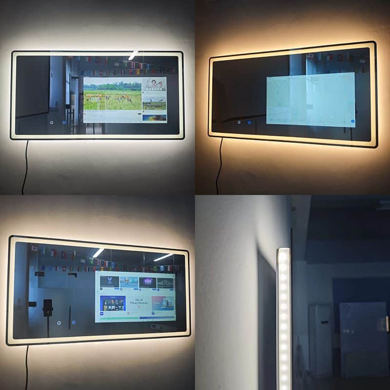 Luxury Android TV LED Mirror with Remote – Smart Bathroom Mirror Luxury Android TV LED Mirror with Remote – Smart Bathroom Mirror
