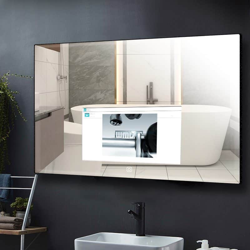 Luxury Smart Android TV LED Mirror with Remote Control Luxury Smart Android TV LED Mirror with Remote Control