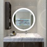 Oval Smart LED Mirror with Android TV
