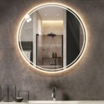 LuminaSphere LED Circle Bathroom Mirror – Anti-Fog, Dimmable, and Touch Controls