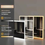 20×30 Inch Rectangular LED Bathroom Mirror – Anti-Fog, Dimmable, and Touch Controls