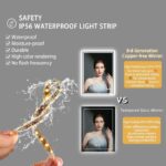 Super Bright LED Bathroom Backlit Mirror – Anti-Fog, Dimmable, and Touch Controls