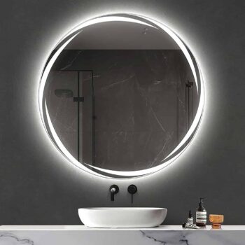 Round forsted design