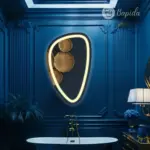 Basin Irregular 3-Color LED Mirror