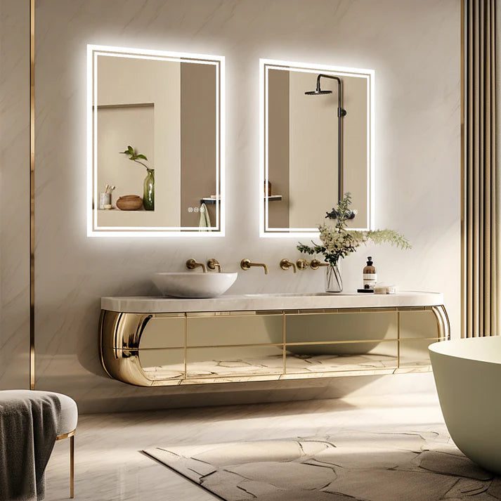 Super Bright LED Bathroom Backlit Mirror – Anti-Fog, Dimmable, and Touch Controls - Uncategorized | LightMirror.in Super Bright LED Bathroom Backlit Mirror – Anti-Fog, Dimmable, and Touch Controls - Uncategorized | LightMirror.in