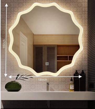 Elegant wall light mirror enhancing a stylish interior Outline: Elegant wall light mirror enhancing a stylish interior Outline: