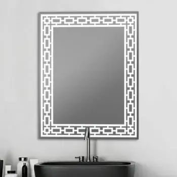 Apex Rectangle LED Mirror | Touch Dimmable 3-Color Vanity