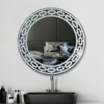 Apex Round LED Mirror | Touch Dimmable 3-Color Vanity