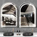 Arch Frameless LED Mirror – Dimmable Vanity Mirror