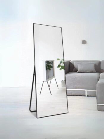 Corner Placement Standing Mirror - Extendable & Durable