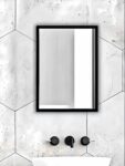 Modern Matte Metal Mirror - Black, Gold, Rose Gold Options