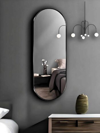 Aura Capsule Metal Mirror - Anodized & Matte Finish