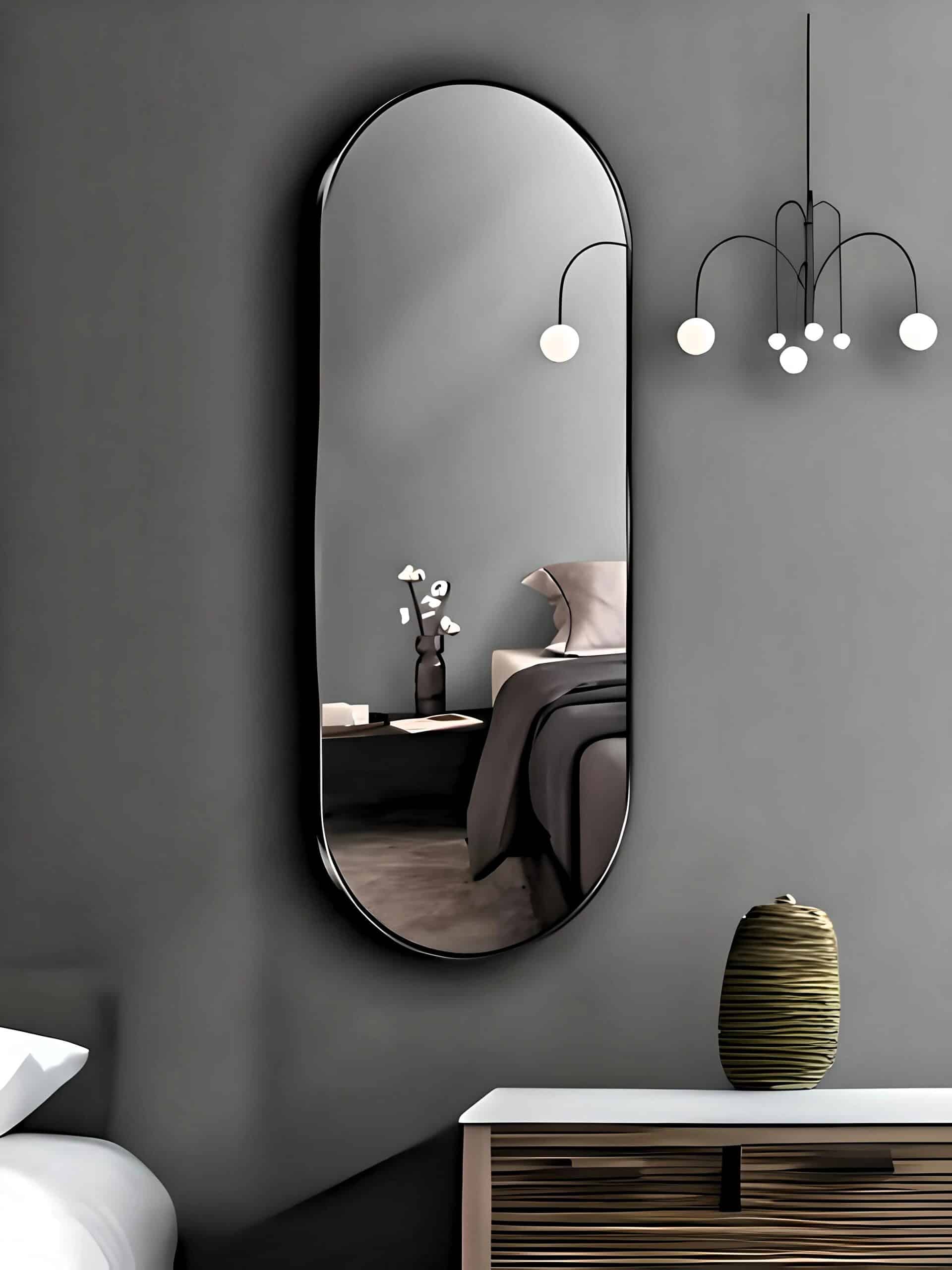 Aura Capsule Metal Mirror - Anodized & Matte Finish Aura Capsule Metal Mirror - Anodized & Matte Finish