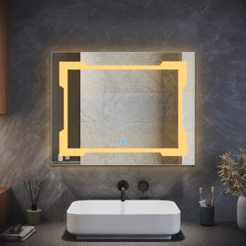 Clarity Glow Mirror: Shadow-Free LED Illumination & Easy Install