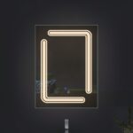 Artisan Crafted Belgium Glass LED Mirror | Touch Control
