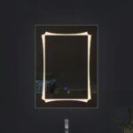 Dual Color Rectangular Glow LED Mirror for Bathroom