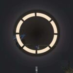 Precision Reflection: Belgium Glass Backlit Mirror | Touch Control