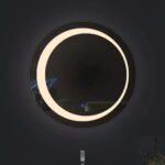 Dual Color Illuminated Round Glow LED Bathroom Mirror