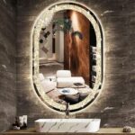 Casmer Crystal Capsule 3-Color LED Mirror