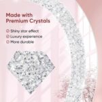 Casmer Crystal Heart 3-Color LED Mirror