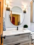 Round Bathroom Mirror - Clear Vision & Luxury Design
