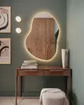 Colton Irregular 3-Color LED Mirror