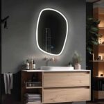Natural Edge Glow LED Bathroom Mirror – Oval