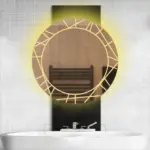 Coston Round LED Mirror | 3-Color Touch Dimmable Vanity