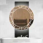 Coston Round LED Mirror | 3-Color Touch Dimmable Vanity