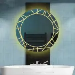 Coston Round LED Mirror | 3-Color Touch Dimmable Vanity