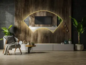 Delmar Vanity LED Mirror - Customizable Sizes & Lighting